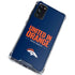 NFL Denver Broncos Team Motto Galaxy S20 FE Clear Case