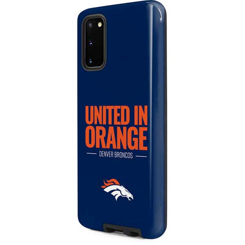 NFL Denver Broncos Team Motto Galaxy S20 Pro Case