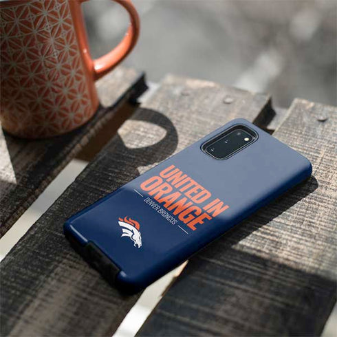 NFL Denver Broncos Team Motto Galaxy S20 Pro Case