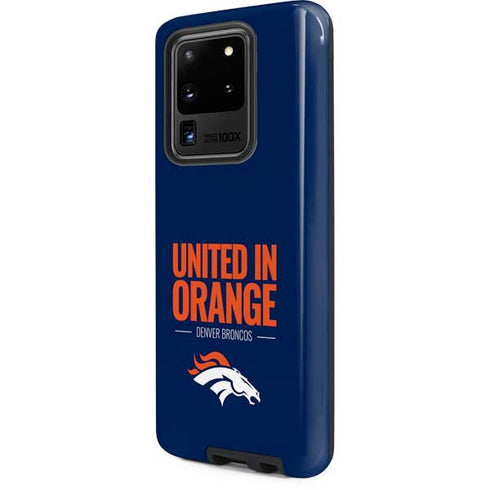 NFL Denver Broncos Team Motto Galaxy S20 Ultra 5G Pro Case