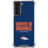 NFL Denver Broncos Team Motto Galaxy S21 5G Clear Case