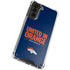 NFL Denver Broncos Team Motto Galaxy S21 5G Clear Case
