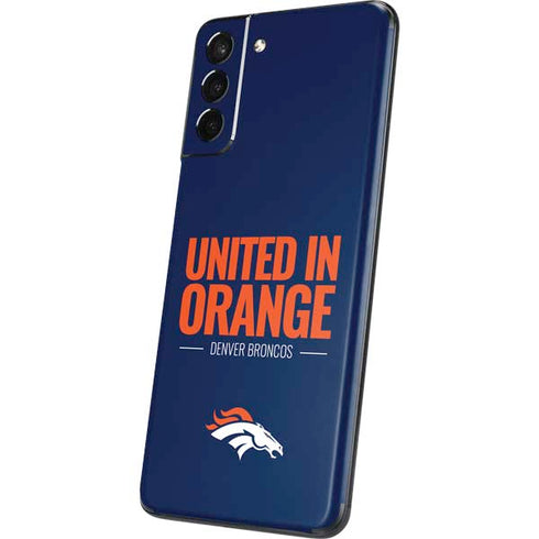 NFL Denver Broncos Team Motto Galaxy S21 5G Skin