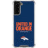 NFL Denver Broncos Team Motto Galaxy S21 FE Clear Case