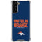 NFL Denver Broncos Team Motto Galaxy S21 Plus 5G Clear Case