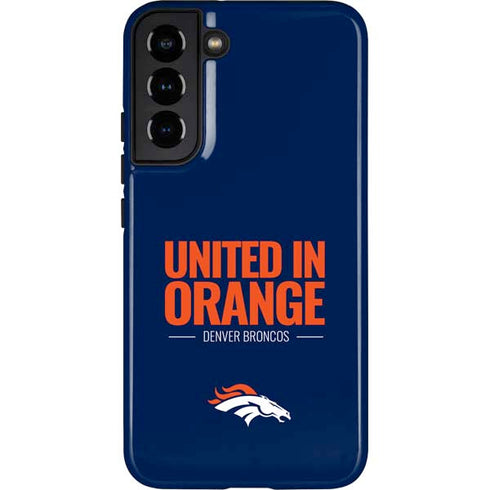 NFL Denver Broncos Team Motto Galaxy S22 Plus Pro Case