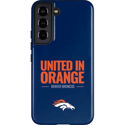 NFL Denver Broncos Team Motto Galaxy S22 Pro Case