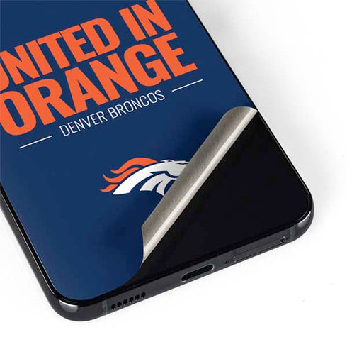 NFL Denver Broncos Team Motto Galaxy S22 Skin
