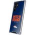 NFL Denver Broncos Team Motto Galaxy S22 Ultra Clear Case