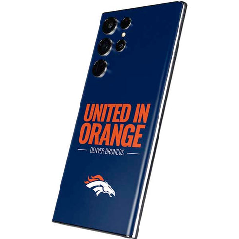 NFL Denver Broncos Team Motto Galaxy S22 Ultra Skin
