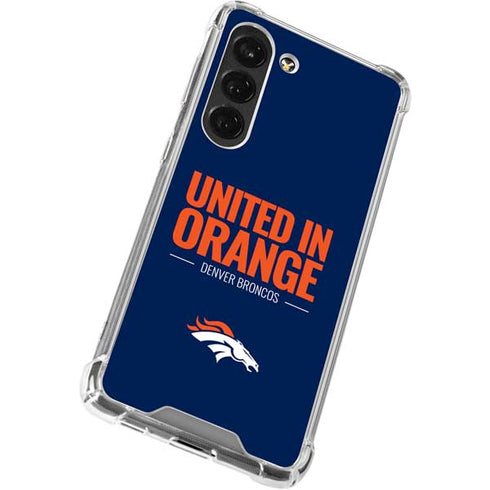 NFL Denver Broncos Team Motto Galaxy S23 Clear Case