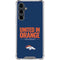 NFL Denver Broncos Team Motto Galaxy S23 FE Clear Case