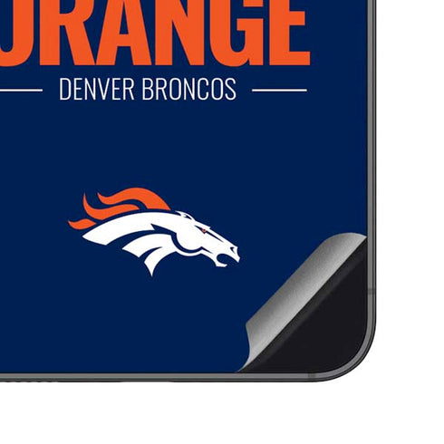 NFL Denver Broncos Team Motto Galaxy S23 FE Skin