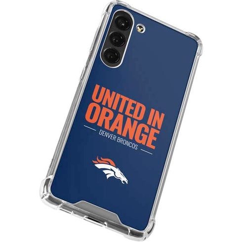 NFL Denver Broncos Team Motto Galaxy S23 Plus Clear Case