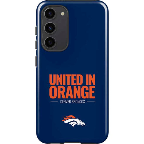 NFL Denver Broncos Team Motto Galaxy S23 Plus Pro Case