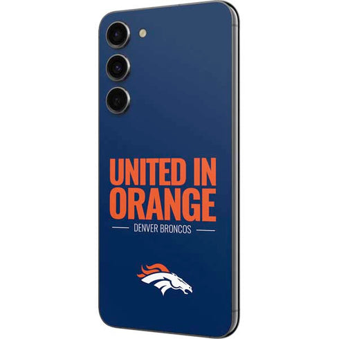 NFL Denver Broncos Team Motto Galaxy S23 Plus Skin