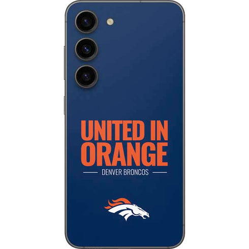NFL Denver Broncos Team Motto Galaxy S23 Skin