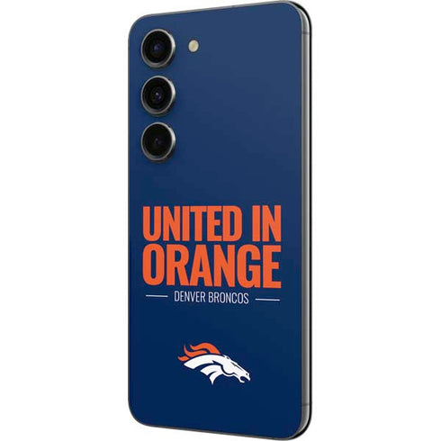 NFL Denver Broncos Team Motto Galaxy S23 Skin