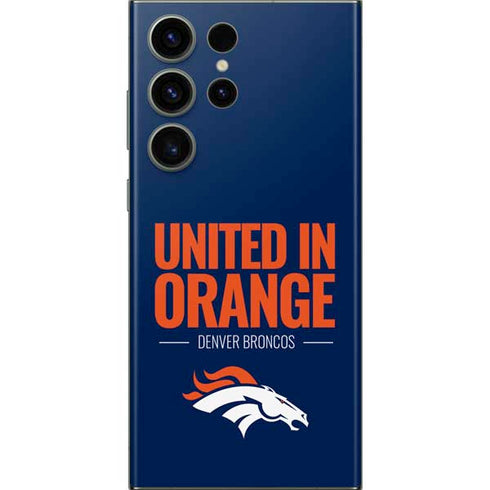 NFL Denver Broncos Team Motto Galaxy S23 Ultra Skin