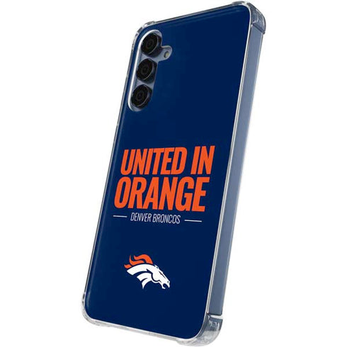 NFL Denver Broncos Team Motto Galaxy S24 Clear Case