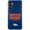 NFL Denver Broncos Team Motto Galaxy S24 Plus Clear Case