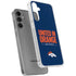 NFL Denver Broncos Team Motto Galaxy S24 Plus Clear Case