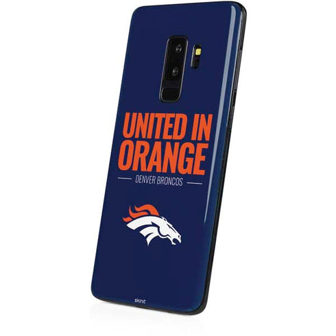 NFL Denver Broncos Team Motto Galaxy S9 Plus Skin