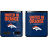 NFL Denver Broncos Team Motto Galaxy Z Flip Skin