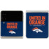 NFL Denver Broncos Team Motto Galaxy Z Flip3 5G Skin