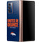 NFL Denver Broncos Team Motto Galaxy Z Fold2 5G Skin
