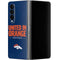 NFL Denver Broncos Team Motto Galaxy Z Fold4 5G Skin