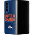 NFL Denver Broncos Team Motto Galaxy Z Fold4 5G Skin