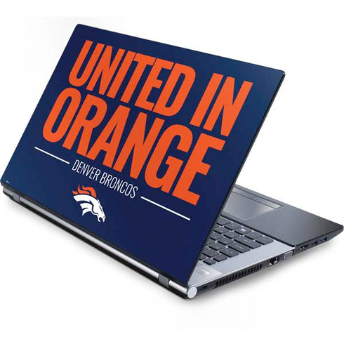 NFL Denver Broncos Team Motto Generic Laptop Skin