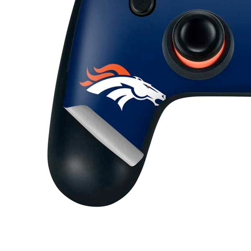 NFL Denver Broncos Team Motto Google Stadia Controller Skin