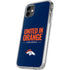 NFL Denver Broncos Team Motto iPhone 11 Clear Case