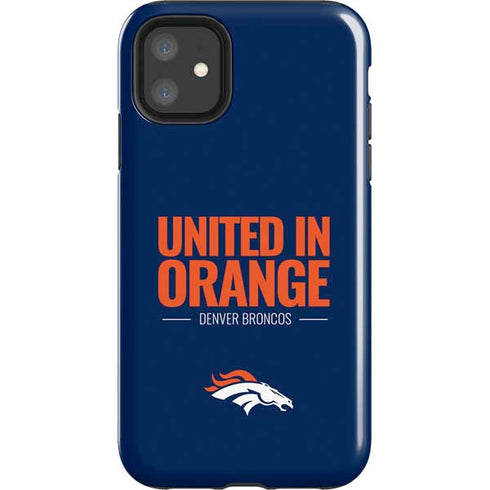 NFL Denver Broncos Team Motto iPhone 11 Impact Case