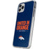 NFL Denver Broncos Team Motto iPhone 11 Pro Clear Case