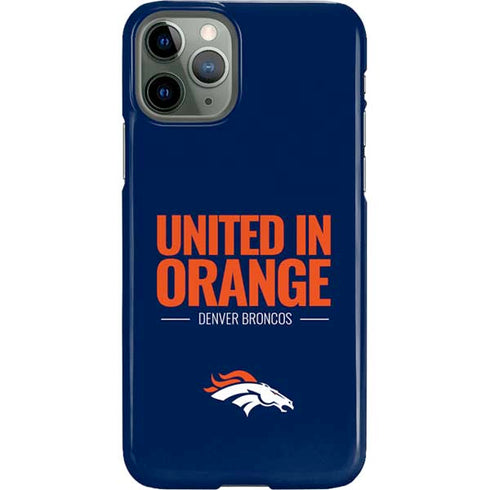 NFL Denver Broncos Team Motto iPhone 11 Pro Lite Case