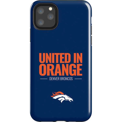 NFL Denver Broncos Team Motto iPhone 11 Pro Max Impact Case