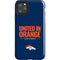 NFL Denver Broncos Team Motto iPhone 11 Pro Max Impact Case