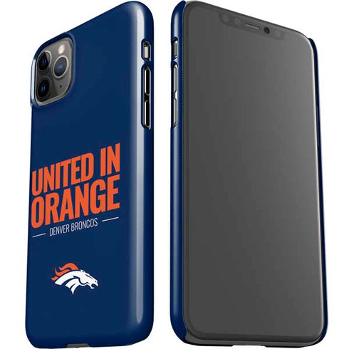 NFL Denver Broncos Team Motto iPhone 11 Pro Max Lite Case