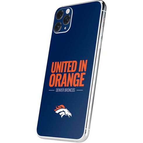 NFL Denver Broncos Team Motto iPhone 11 Pro Max Skin