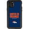 NFL Denver Broncos Team Motto iPhone 11 Pro Max Waterproof Case