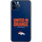 NFL Denver Broncos Team Motto iPhone 11 Pro Skin