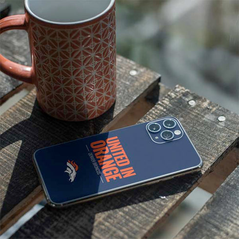 NFL Denver Broncos Team Motto iPhone 11 Pro Skin