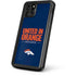 NFL Denver Broncos Team Motto iPhone 11 Pro Waterproof Case