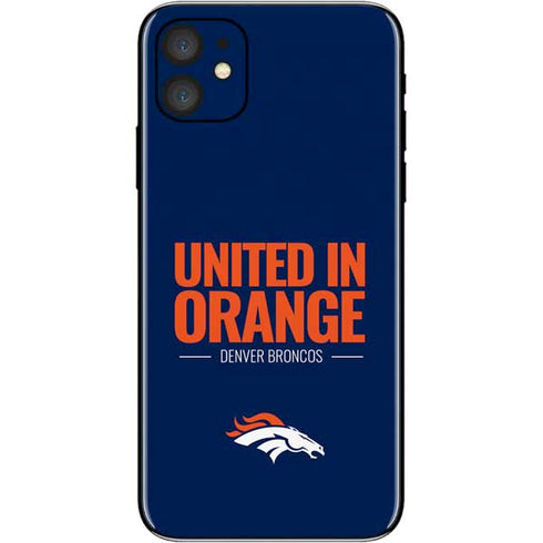 NFL Denver Broncos Team Motto iPhone 11 Skin