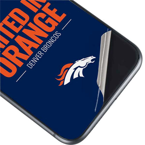 NFL Denver Broncos Team Motto iPhone 11 Skin