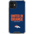 NFL Denver Broncos Team Motto iPhone 12 Clear Case