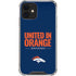NFL Denver Broncos Team Motto iPhone 12 Mini Clear Case